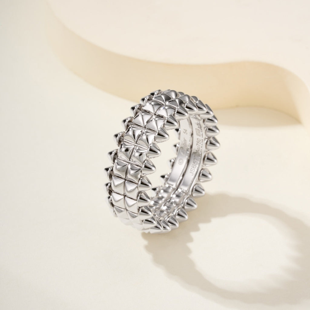 [Okajuri Jewelry] CLASH 9.2MM DOUBLE ROW RING