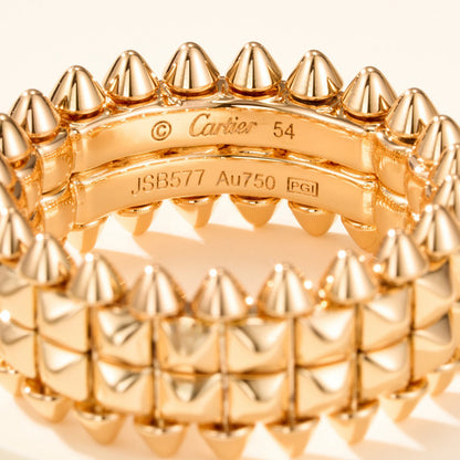 [Okajuri Jewelry] CLASH 9.2MM DOUBLE ROW RING