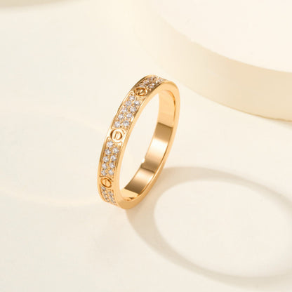 [Okajuri Jewelry] LOVE RING 2.65MM DIAMOND