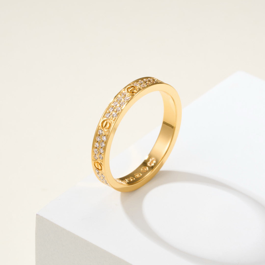 [Okajuri Jewelry] LOVE RING 2.65MM DIAMOND