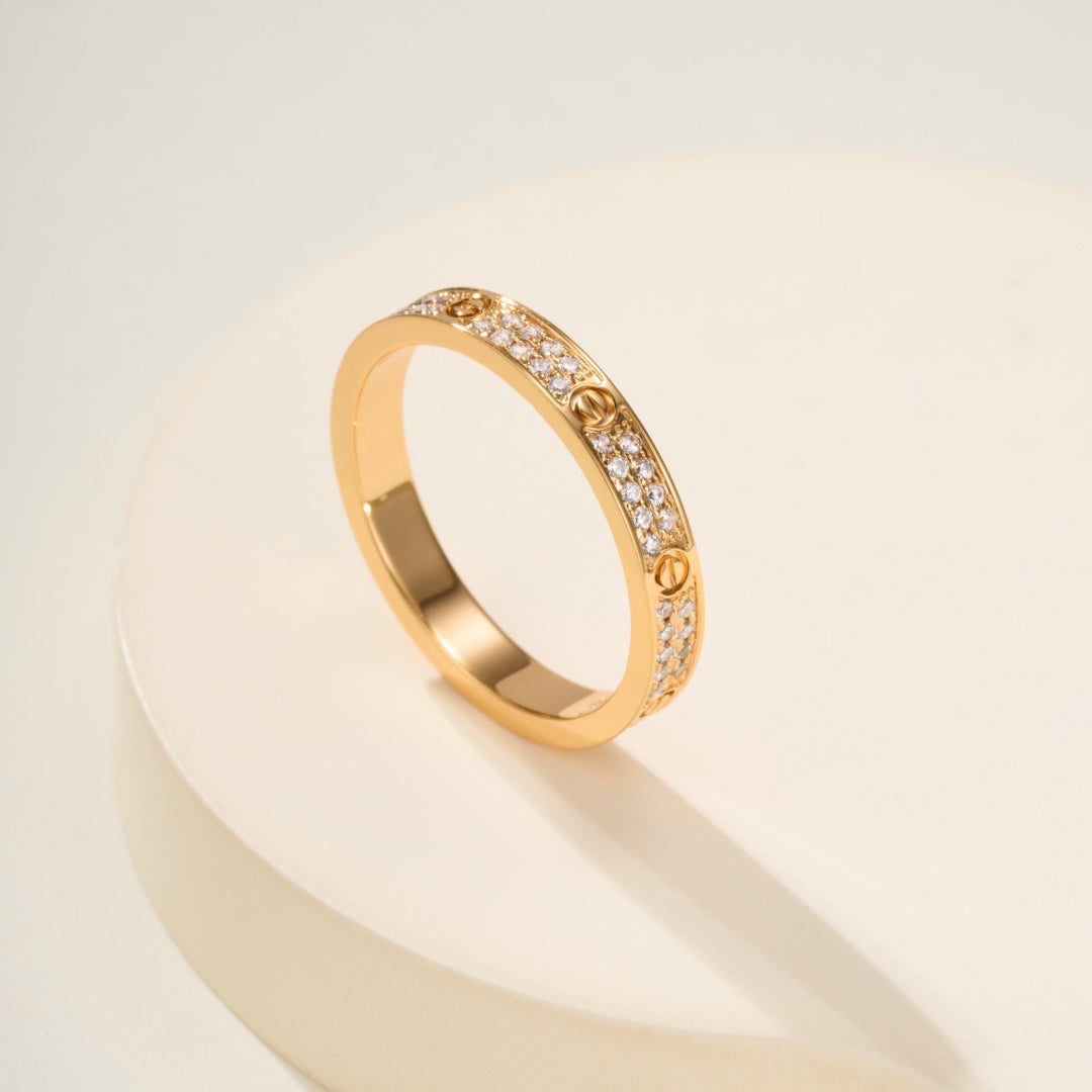 [Okajuri Jewelry] LOVE RING 2.65MM DIAMOND