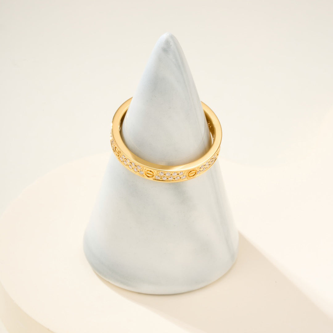 [Okajuri Jewelry] LOVE RING 2.65MM DIAMOND
