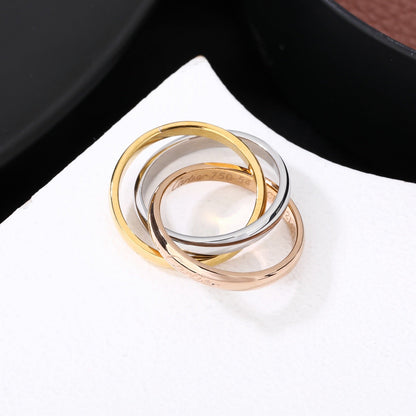 [Okajuri Jewelry] TRINITY 3.2MM RING COLLECTION
