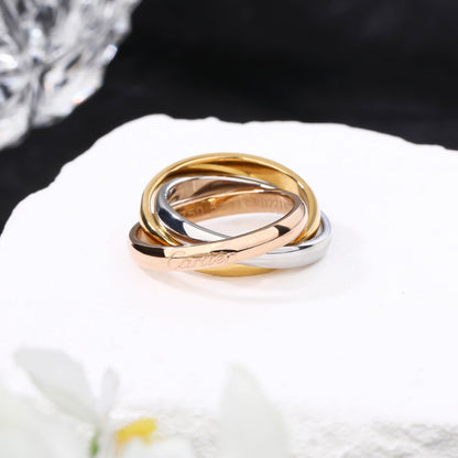 [Okajuri Jewelry] TRINITY 3.2MM RING COLLECTION