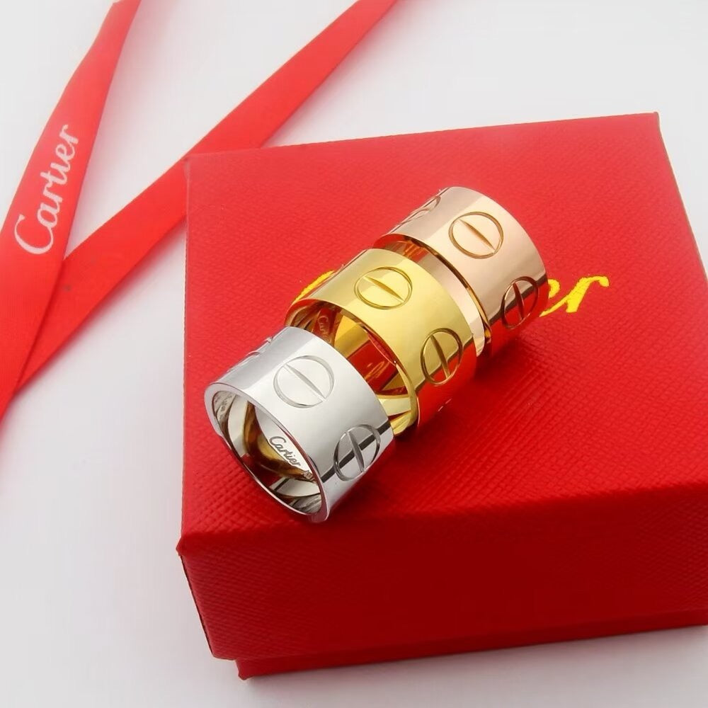 [Okajuri Jewelry] LOVE 11MM LARGE RING