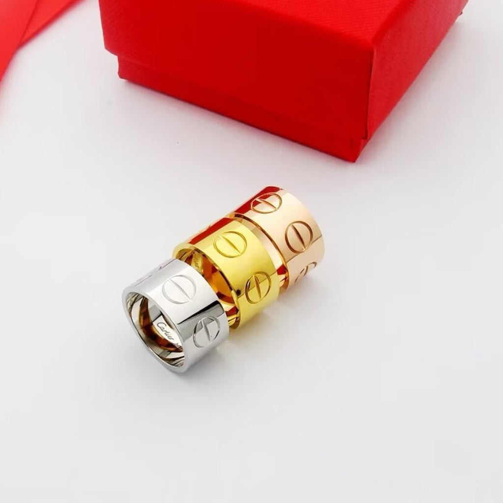 [Okajuri Jewelry] LOVE 11MM LARGE RING