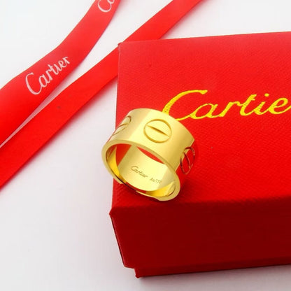 [Okajuri Jewelry] LOVE 11MM LARGE RING
