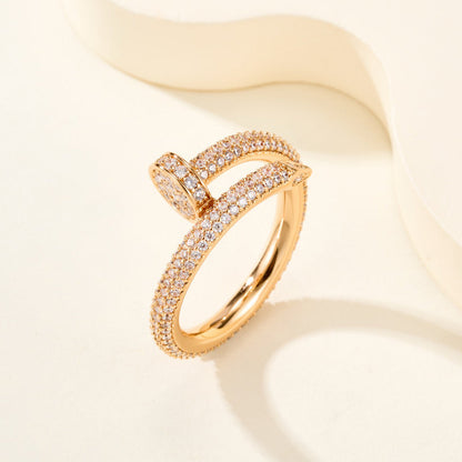 [Okajuri Jewelry] JUSTE RING 2.6MM FULL DIAMOND