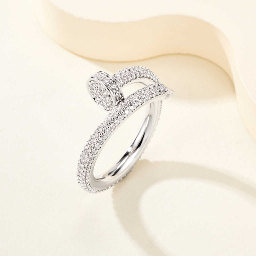 [Okajuri Jewelry] JUSTE RING 2.6MM FULL DIAMOND