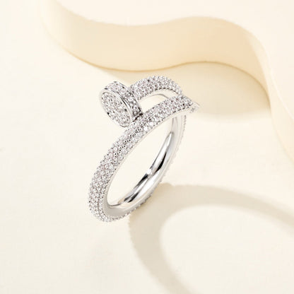 [Okajuri Jewelry] JUSTE RING 2.6MM FULL DIAMOND