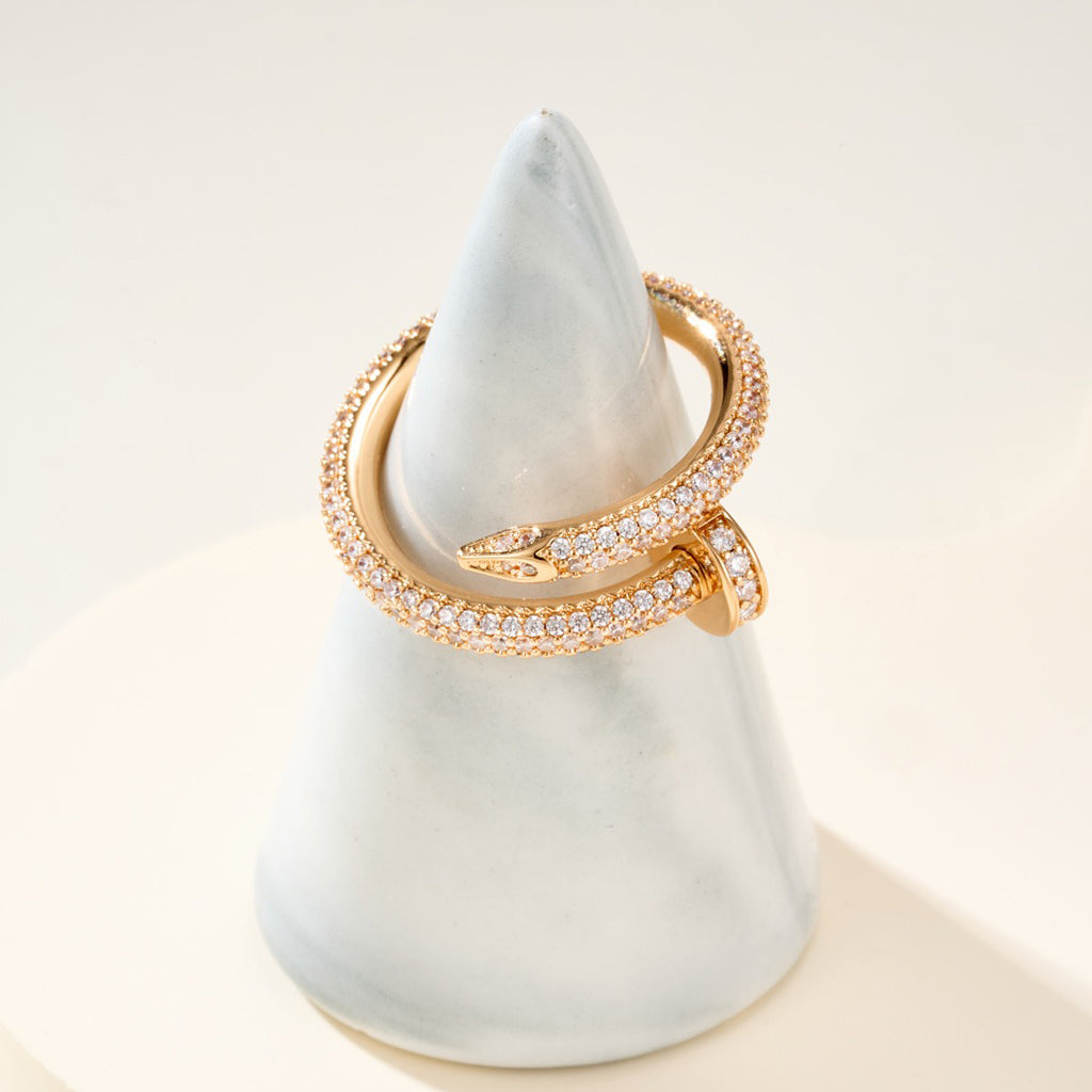 [Okajuri Jewelry] JUSTE RING 2.6MM FULL DIAMOND