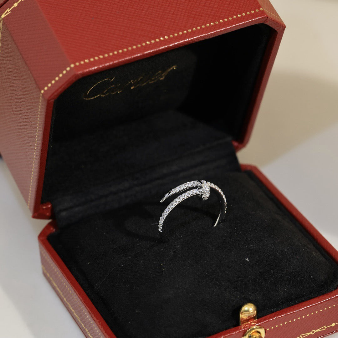 [Okajuri Jewelry] JUSTE 1.8MM FULL DIAMOND RING