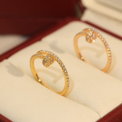 [Okajuri Jewelry] JUSTE 1.8MM FULL DIAMOND RING