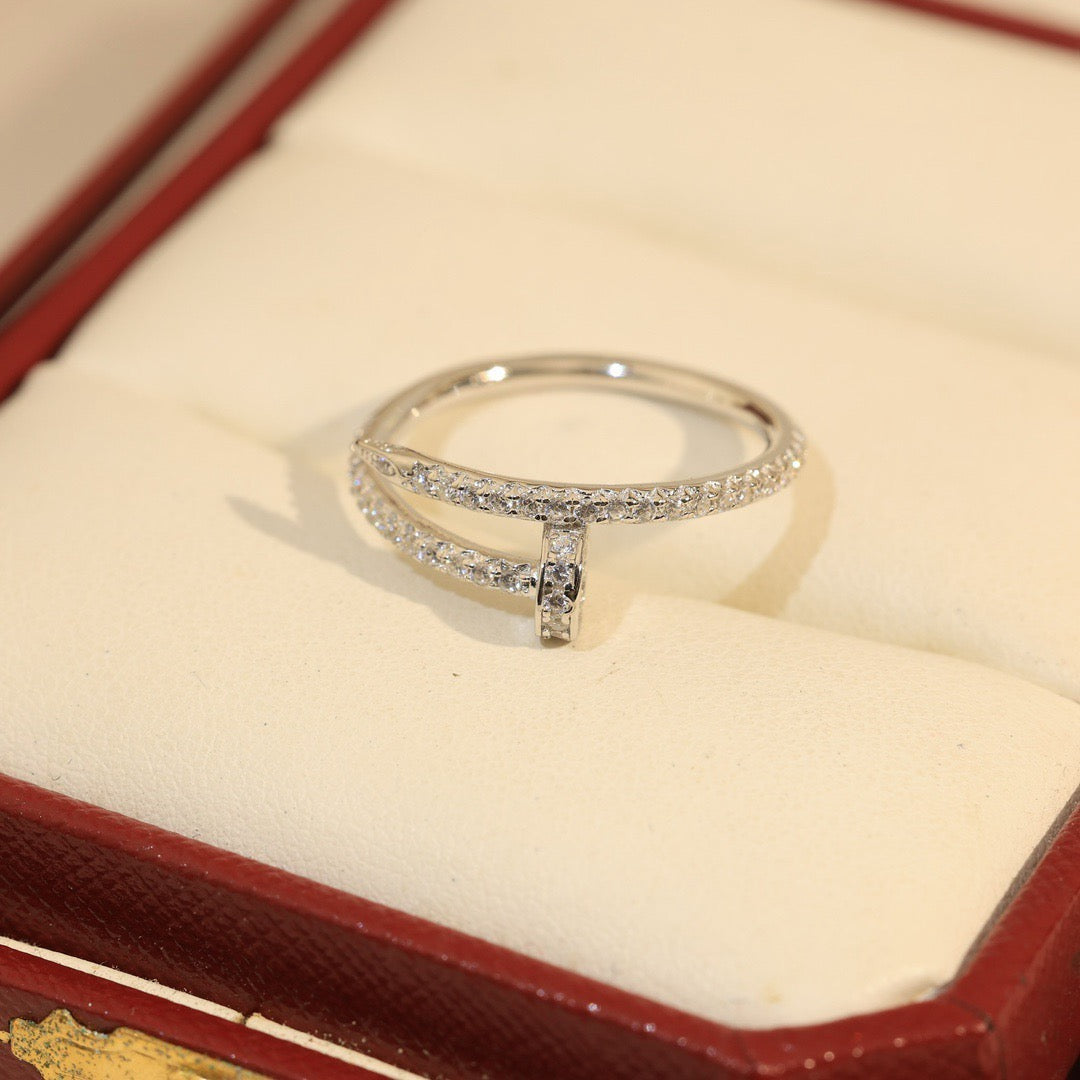 [Okajuri Jewelry] JUSTE 1.8MM FULL DIAMOND RING