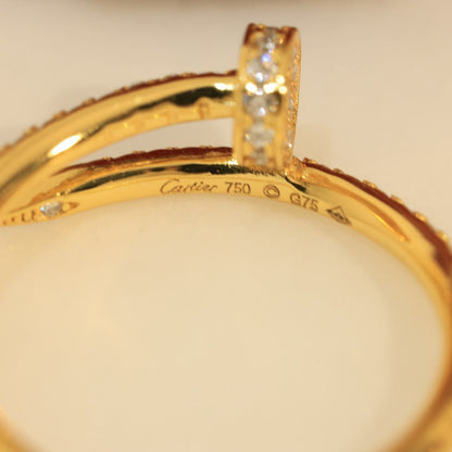 [Okajuri Jewelry] JUSTE 1.8MM FULL DIAMOND RING