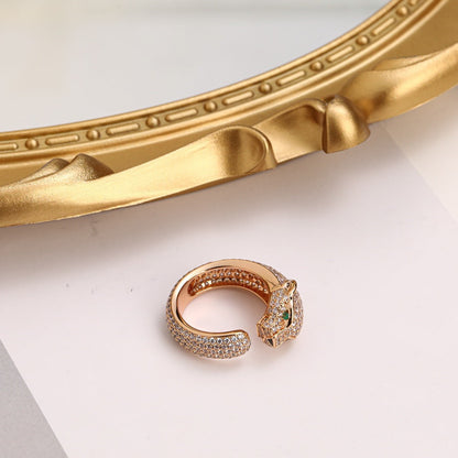 [Okajuri Jewelry] PANTHERE FULL DIAMOND SMALL RING
