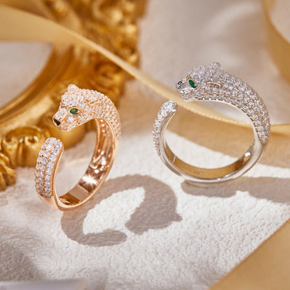 [Okajuri Jewelry] PANTHERE FULL DIAMOND SMALL RING