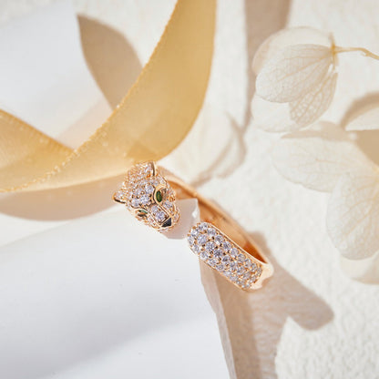 [Okajuri Jewelry] PANTHERE FULL DIAMOND SMALL RING