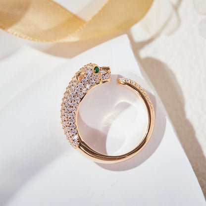 [Okajuri Jewelry] PANTHERE FULL DIAMOND SMALL RING