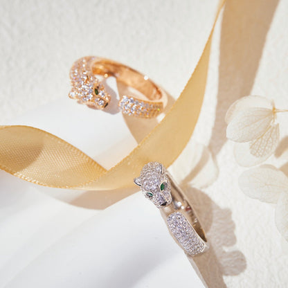 [Okajuri Jewelry] PANTHERE FULL DIAMOND SMALL RING