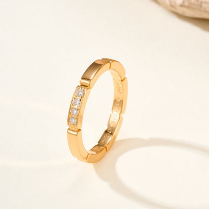 [Okajuri Jewelry] MAILLON PANTHERE 4 DIAMOND RING