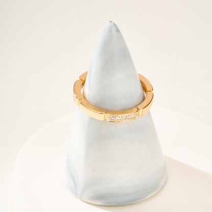 [Okajuri Jewelry] MAILLON PANTHERE 4 DIAMOND RING