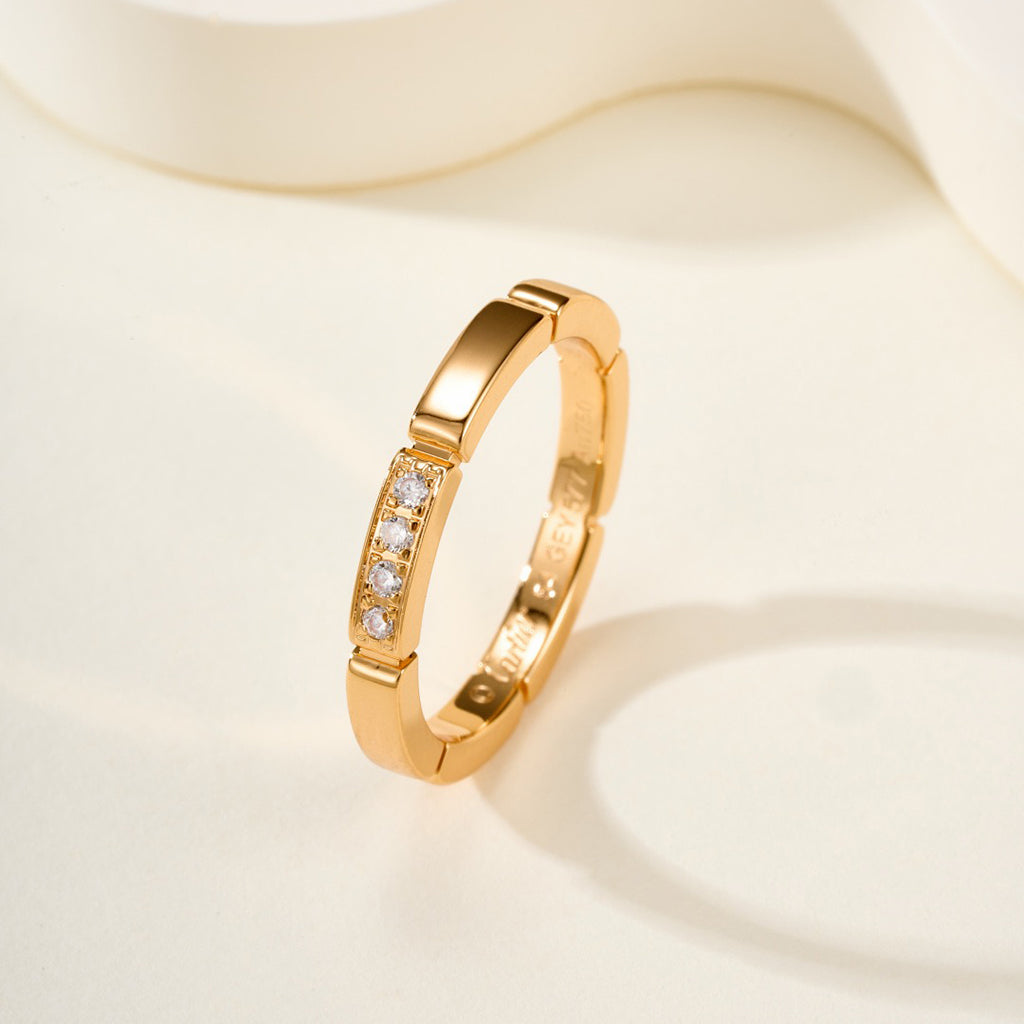 [Okajuri Jewelry] MAILLON PANTHERE 4 DIAMOND RING