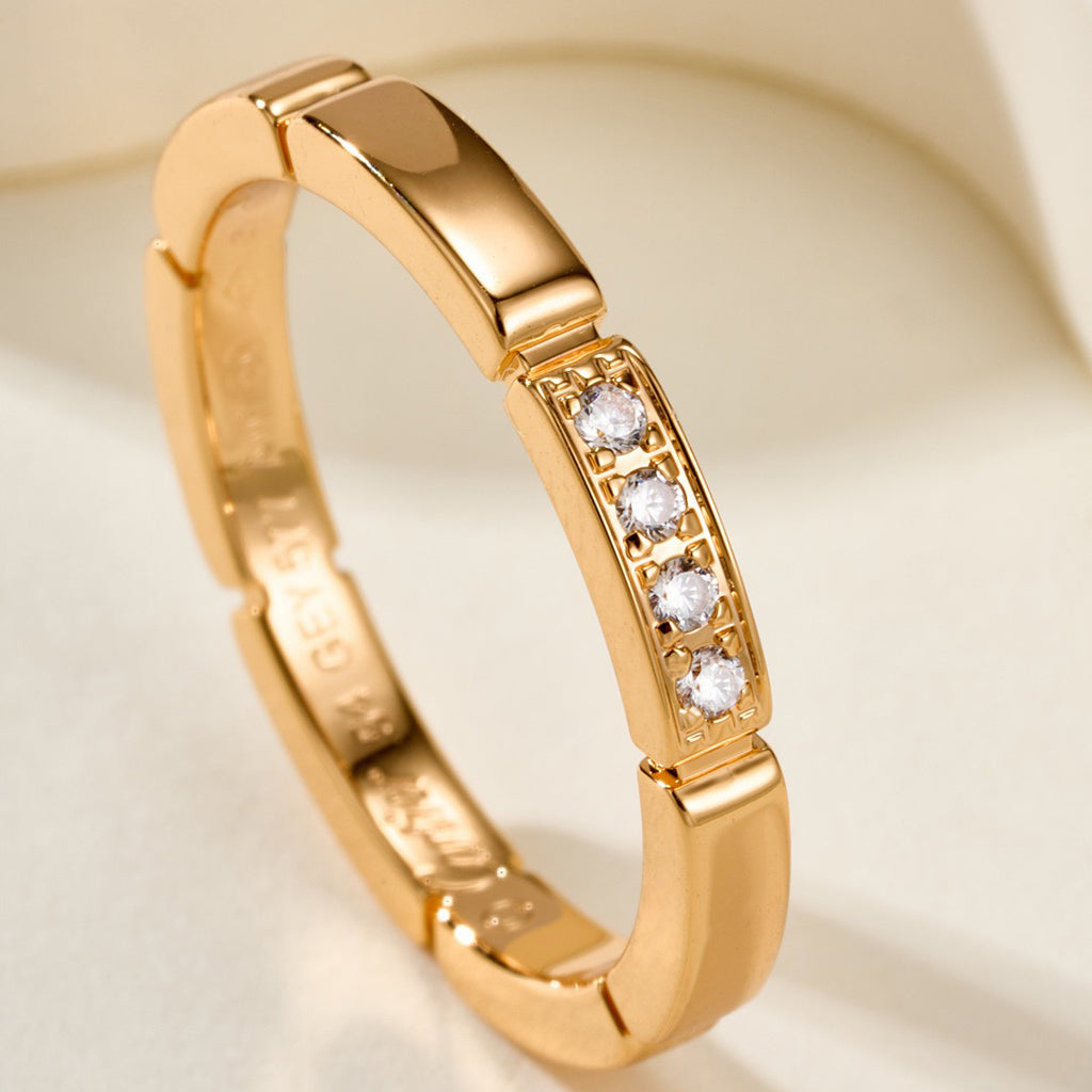 [Okajuri Jewelry] MAILLON PANTHERE 4 DIAMOND RING