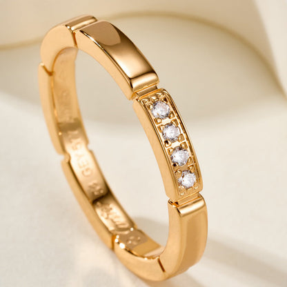 [Okajuri Jewelry] MAILLON PANTHERE 4 DIAMOND RING