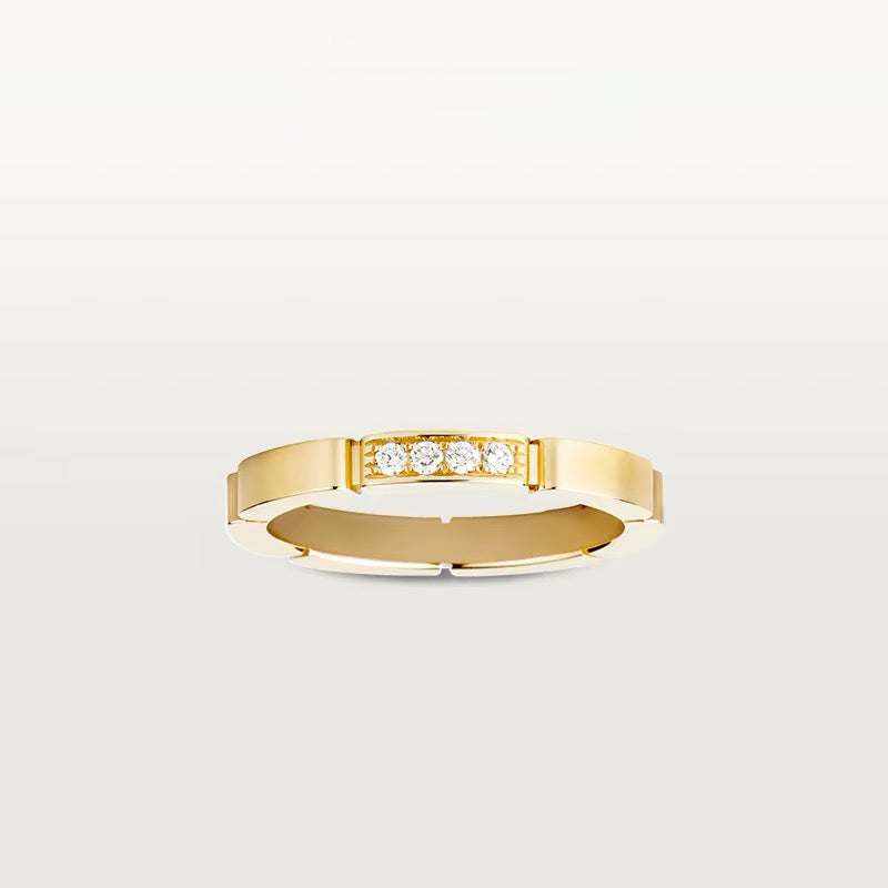[Okajuri Jewelry] MAILLON PANTHERE 4 DIAMOND RING