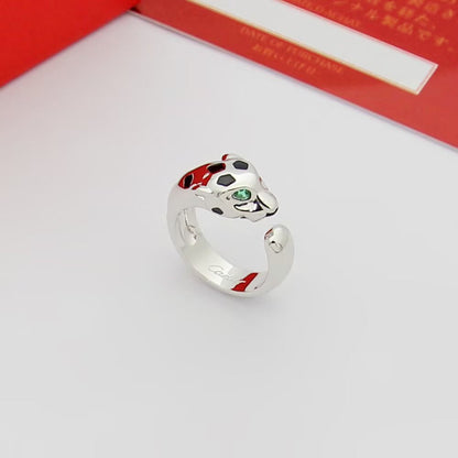 [Okajuri Jewelry] PANTHERE SPOTTED MEDIUM RING