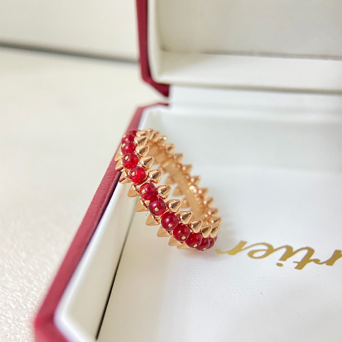 [Okajuri Jewelry] CLASH 7.9MM AGATE CHALCEDONY RING