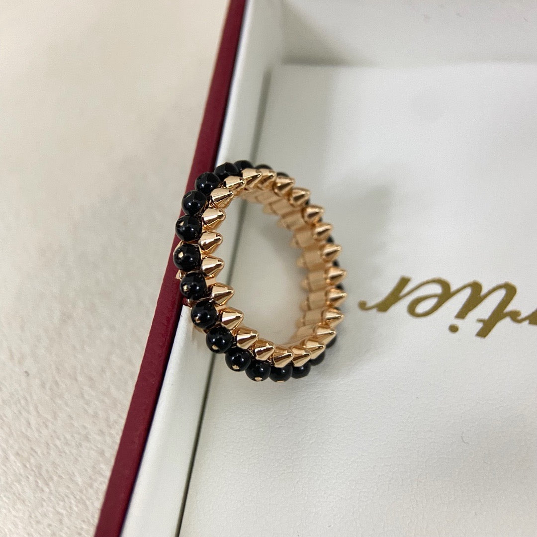 [Okajuri Jewelry] CLASH 7.9MM AGATE CHALCEDONY RING