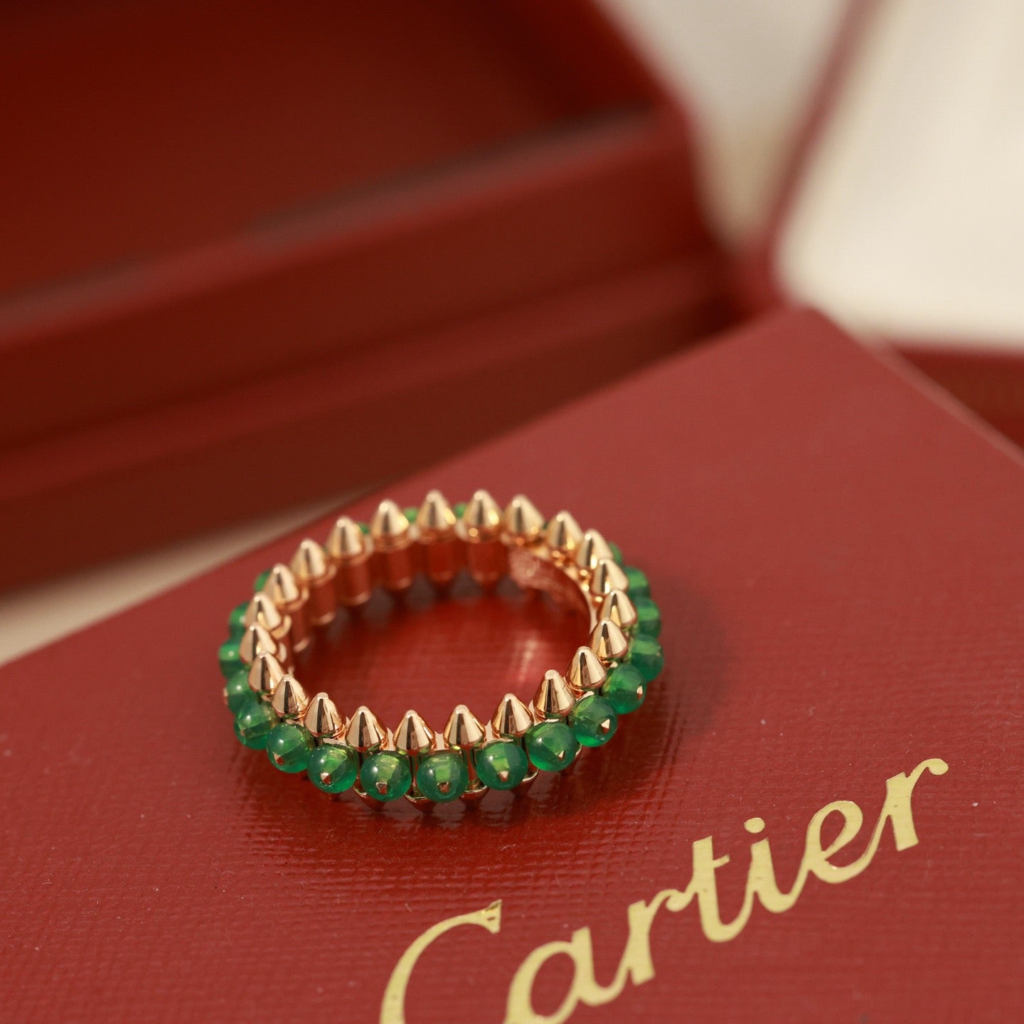 [Okajuri Jewelry] CLASH 7.9MM AGATE CHALCEDONY RING