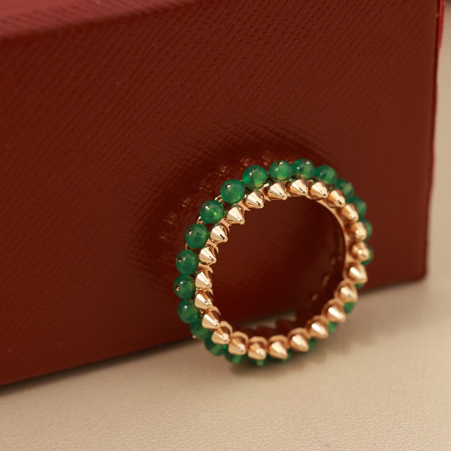 [Okajuri Jewelry] CLASH 7.9MM AGATE CHALCEDONY RING