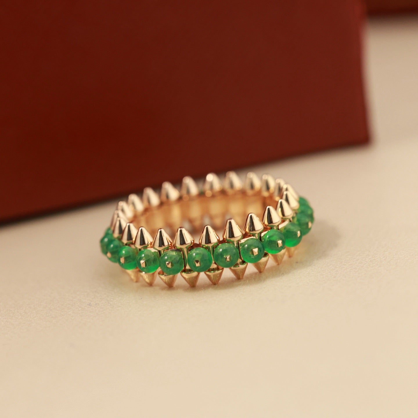 [Okajuri Jewelry] CLASH 7.9MM AGATE CHALCEDONY RING