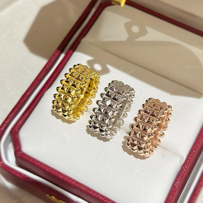 [Okajuri Jewelry] CLASH 9.2MM DOUBLE ROW RING