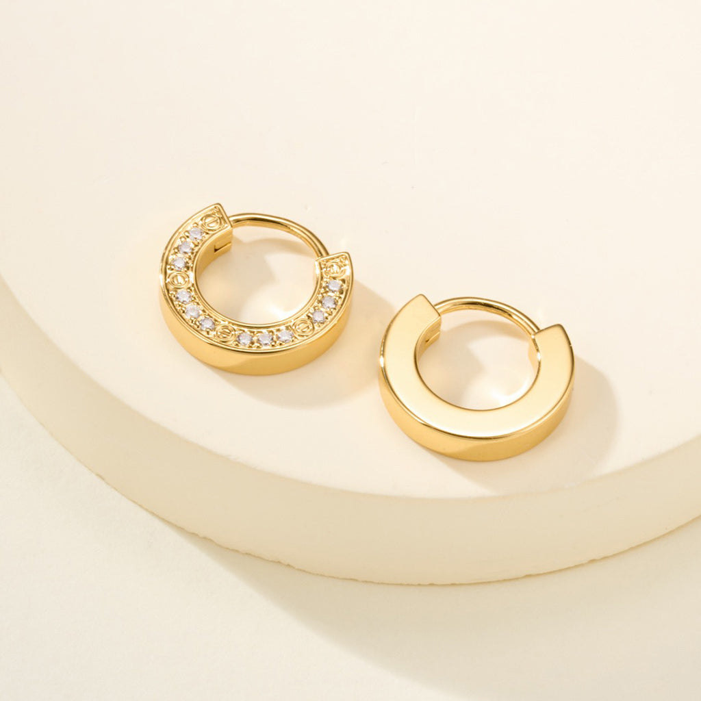 [Okajuri Jewelry] LOVE DIAMOND EARRINGS