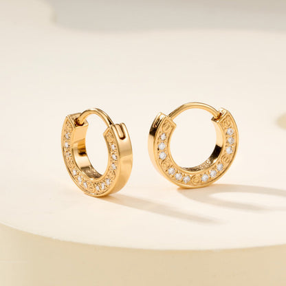 [Okajuri Jewelry] LOVE DIAMOND EARRINGS