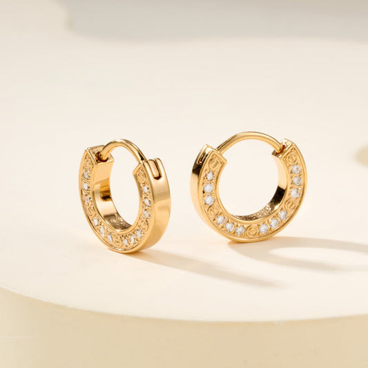 [Okajuri Jewelry] LOVE DIAMOND EARRINGS