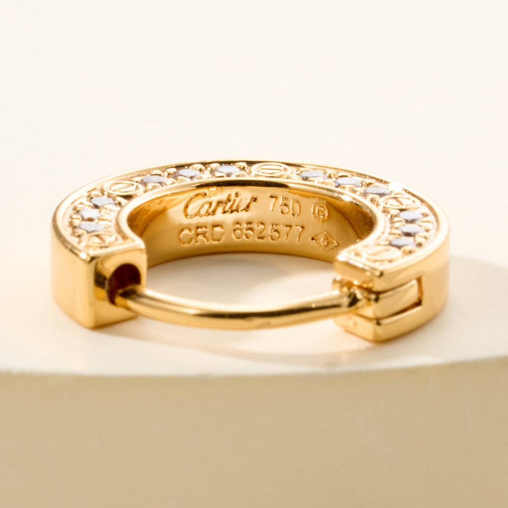 [Okajuri Jewelry] LOVE DIAMOND EARRINGS