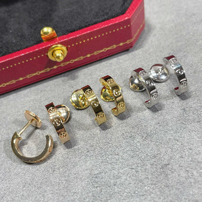 [Okajuri Jewelry] LOVE EARRINGS 2.65 MM NO DIAMOND SMALL