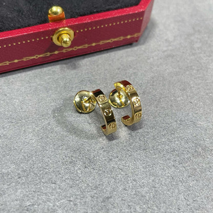 [Okajuri Jewelry] LOVE EARRINGS 2.65 MM NO DIAMOND SMALL