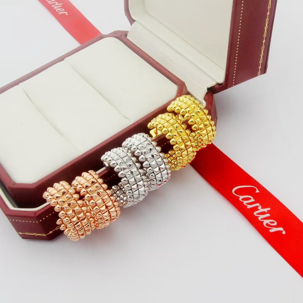 [Okajuri Jewelry] CLASH 9.2MM DOUBLE ROW EARRINGS