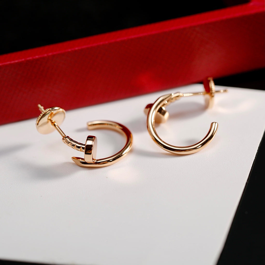 [Okajuri Jewelry] JUSTE NO DIAMOND SMALL EARRINGS