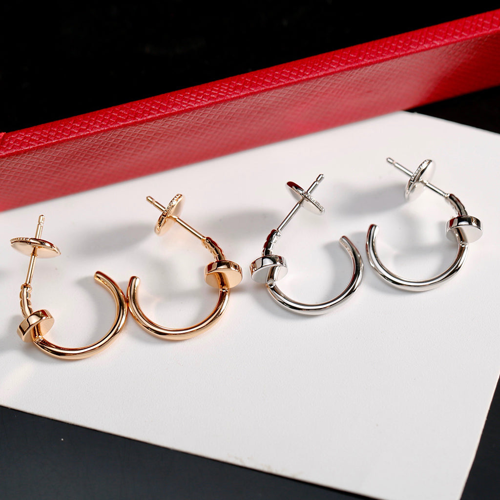 [Okajuri Jewelry] JUSTE NO DIAMOND SMALL EARRINGS