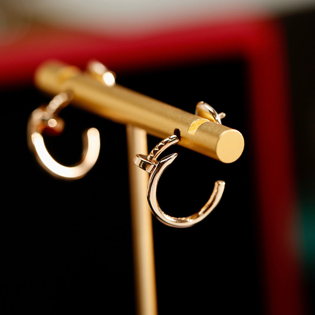 [Okajuri Jewelry] JUSTE NO DIAMOND SMALL EARRINGS