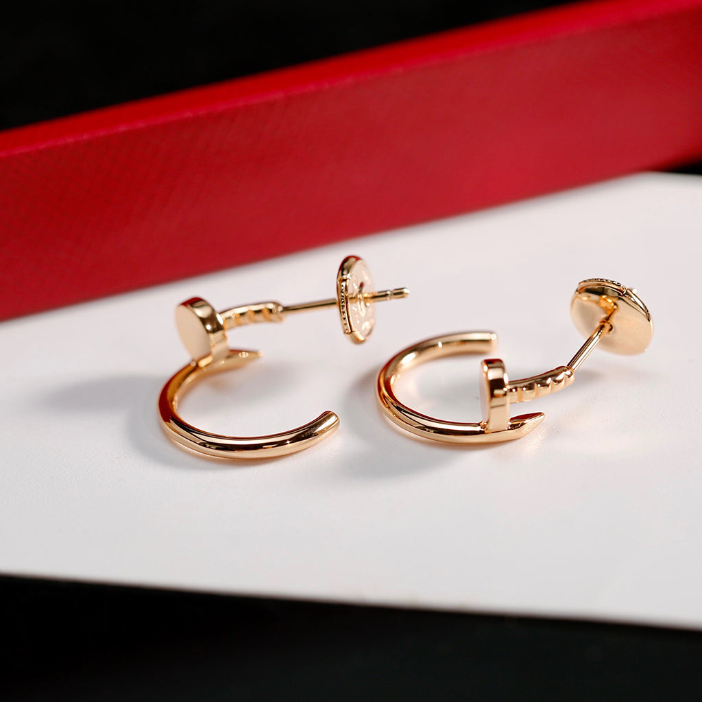 [Okajuri Jewelry] JUSTE NO DIAMOND SMALL EARRINGS