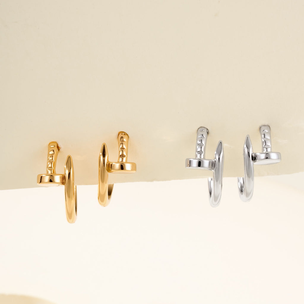 [Okajuri Jewelry] JUSTE NO DIAMOND MINI EARRINGS