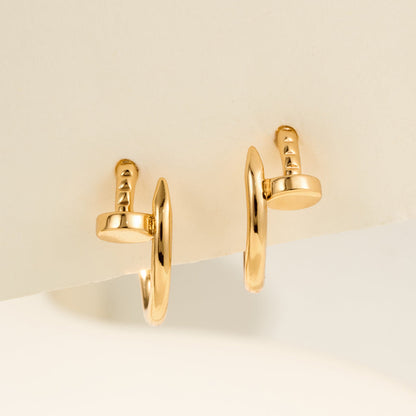 [Okajuri Jewelry] JUSTE NO DIAMOND MINI EARRINGS